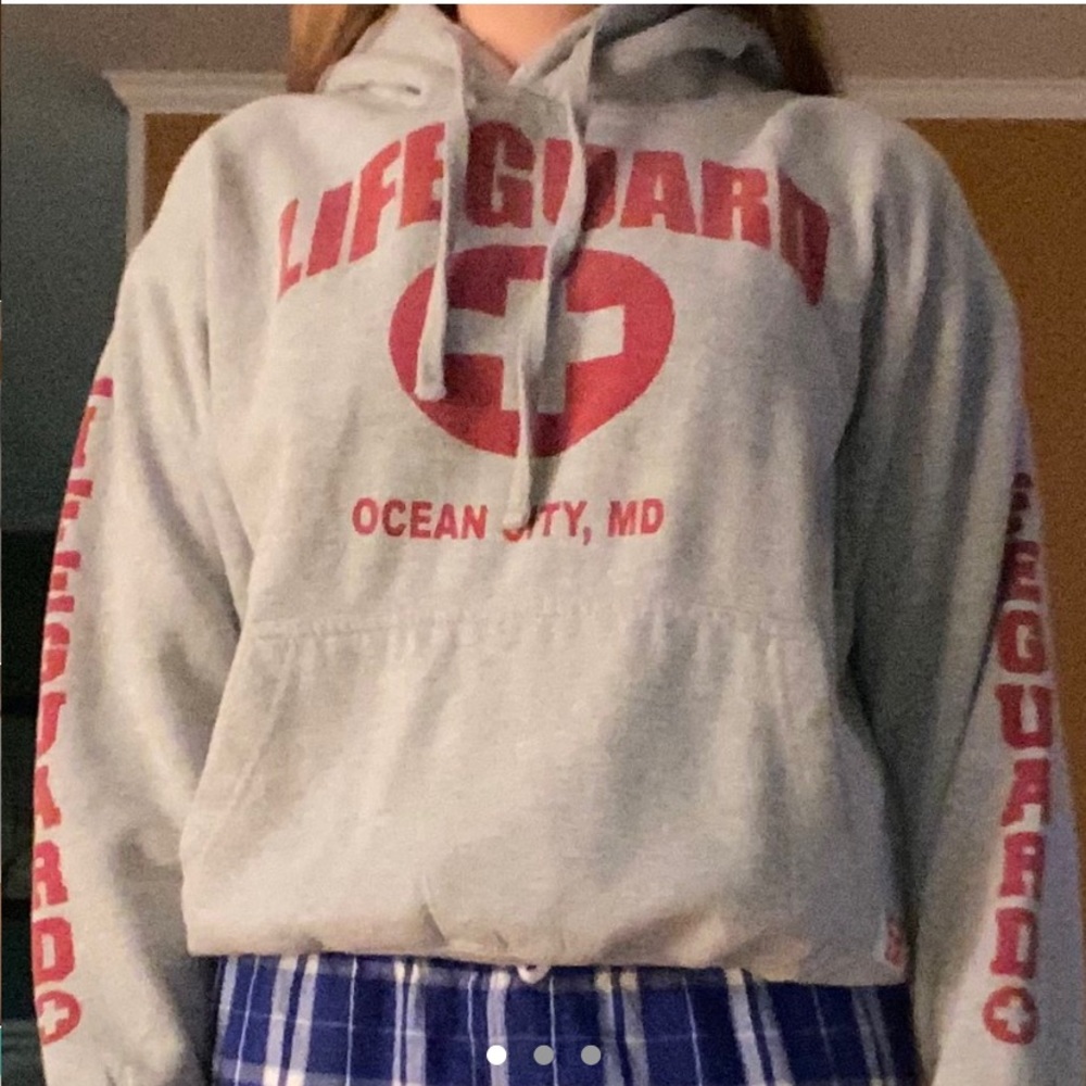 “LIFEGUARD Official Ladies Grey Hoodie”